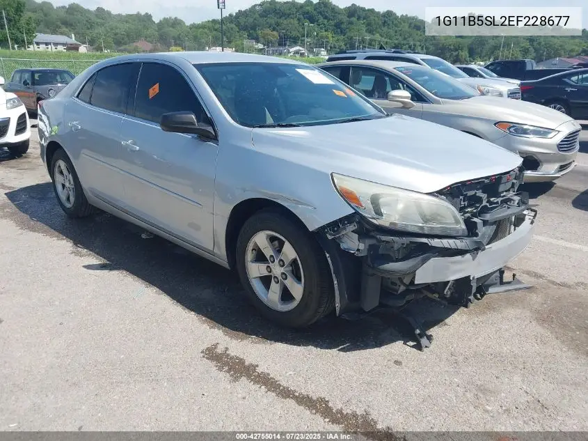 2014 Chevrolet Malibu 1Ls VIN: 1G11B5SL2EF228677 Lot: 42755014