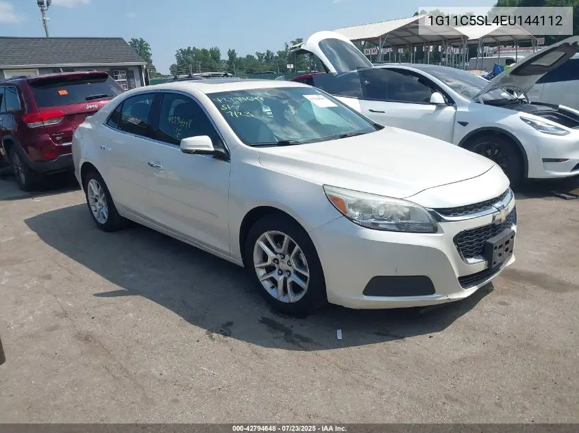 2014 Chevrolet Malibu 1Lt VIN: 1G11C5SL4EU144112 Lot: 42794648