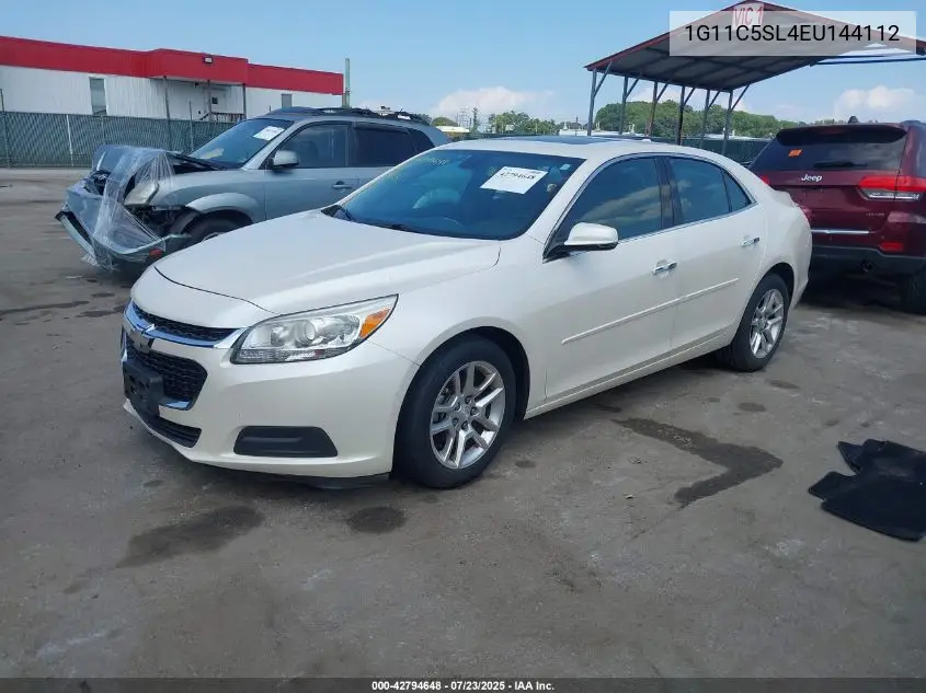 2014 Chevrolet Malibu 1Lt VIN: 1G11C5SL4EU144112 Lot: 42794648