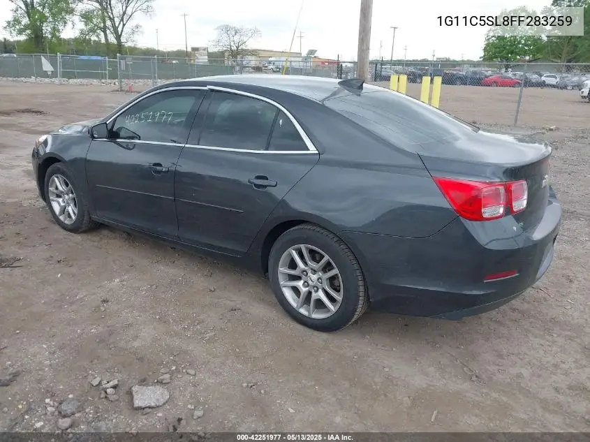 2015 Chevrolet Malibu 1Lt VIN: 1G11C5SL8FF283259 Lot: 42251977