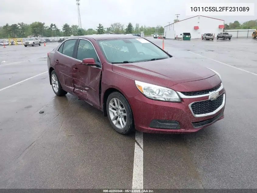 2015 Chevrolet Malibu 1Lt VIN: 1G11C5SL2FF231089 Lot: 42253344