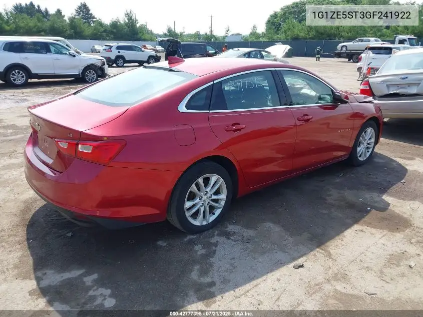 2016 Chevrolet Malibu 1Lt VIN: 1G1ZE5ST3GF241922 Lot: 42777395