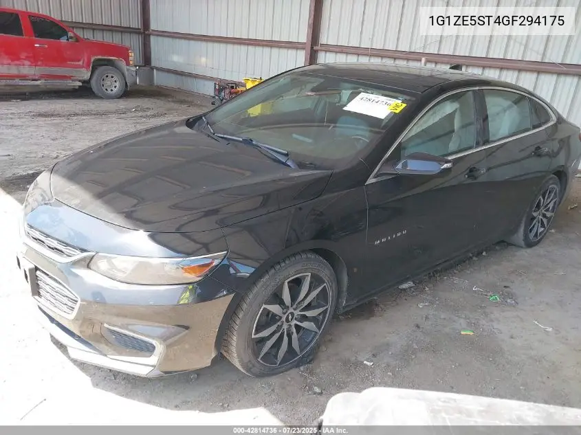 2016 Chevrolet Malibu 1Lt VIN: 1G1ZE5ST4GF294175 Lot: 42814736