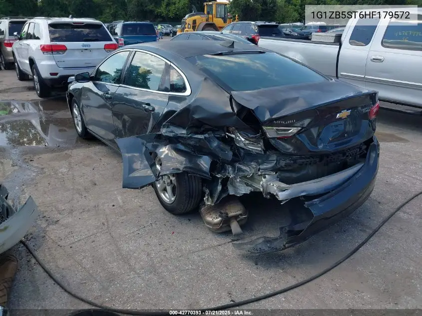 1g1zb5st6hf179572 1G1ZB5ST6HF179572 2017 Chevrolet Malibu Ls