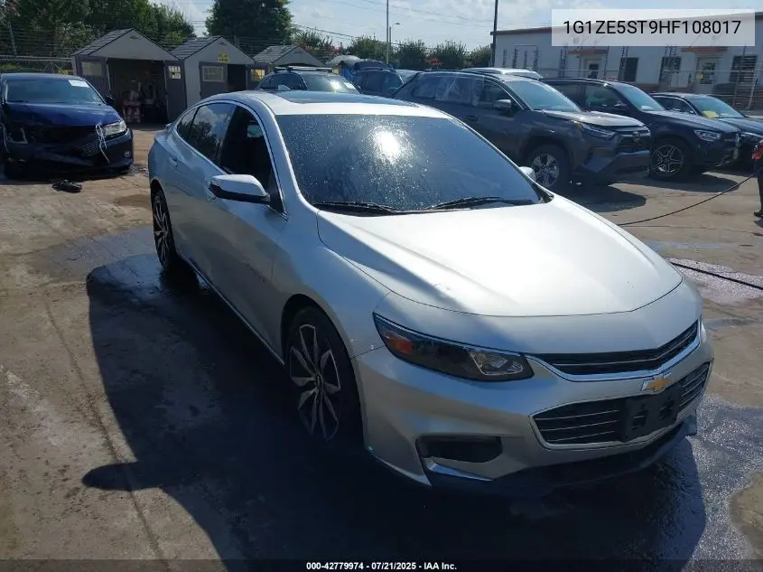 2017 Chevrolet Malibu 1Lt VIN: 1G1ZE5ST9HF108017 Lot: 42779974
