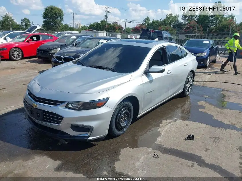 2017 Chevrolet Malibu 1Lt VIN: 1G1ZE5ST9HF108017 Lot: 42779974