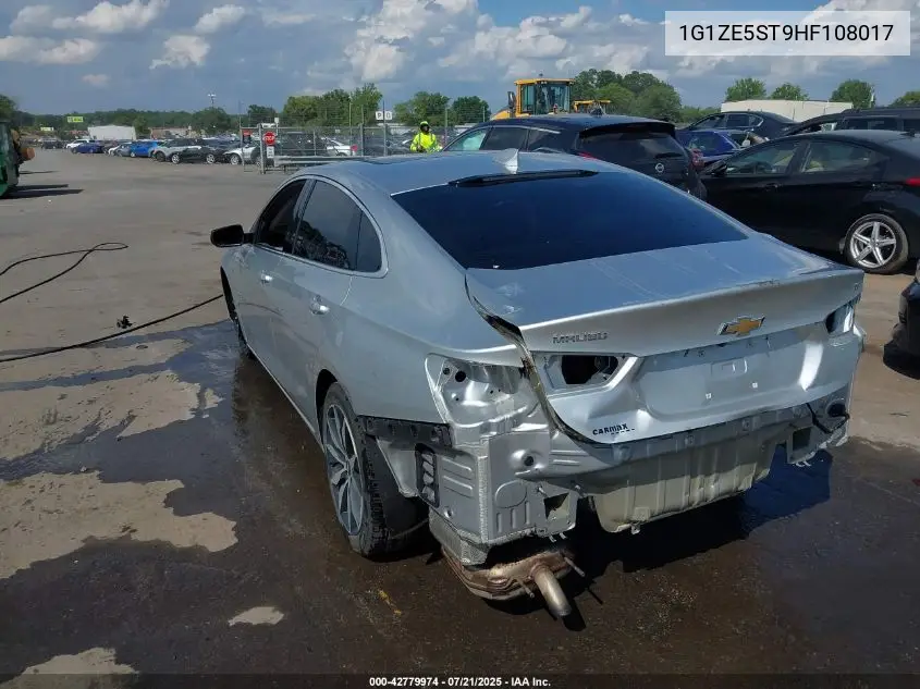 2017 Chevrolet Malibu 1Lt VIN: 1G1ZE5ST9HF108017 Lot: 42779974