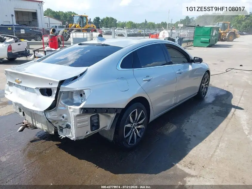 2017 Chevrolet Malibu 1Lt VIN: 1G1ZE5ST9HF108017 Lot: 42779974