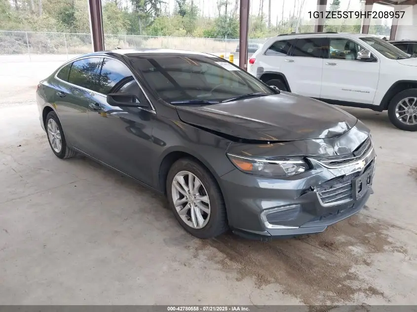 2017 Chevrolet Malibu 1Lt VIN: 1G1ZE5ST9HF208957 Lot: 42780558