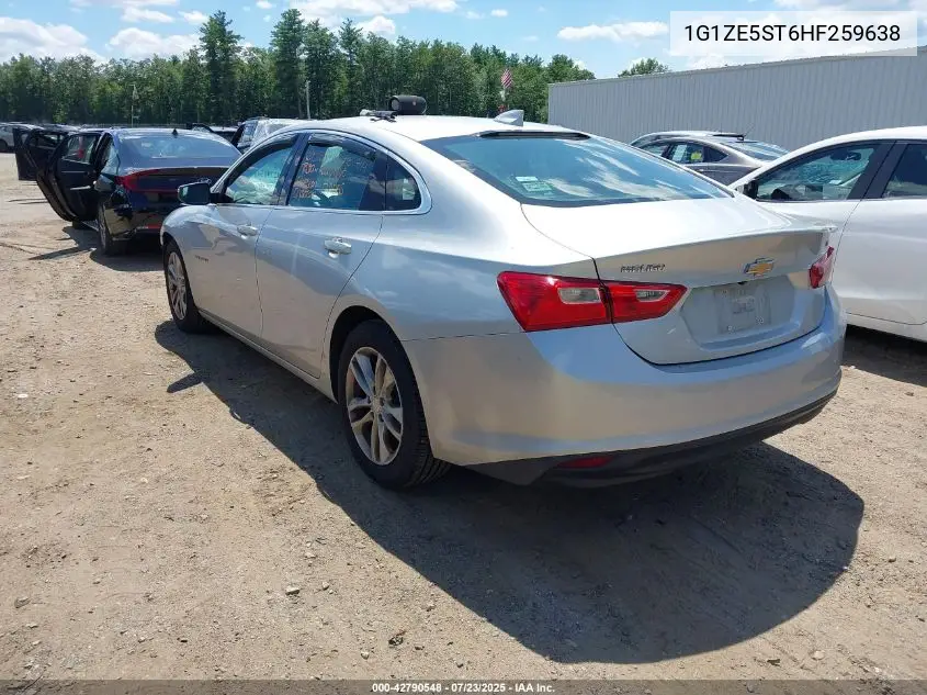2017 Chevrolet Malibu 1Lt VIN: 1G1ZE5ST6HF259638 Lot: 42790548