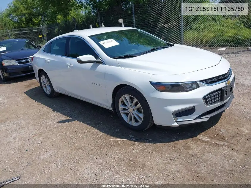 2017 Chevrolet Malibu 1Lt VIN: 1G1ZE5ST5HF135750 Lot: 42792908