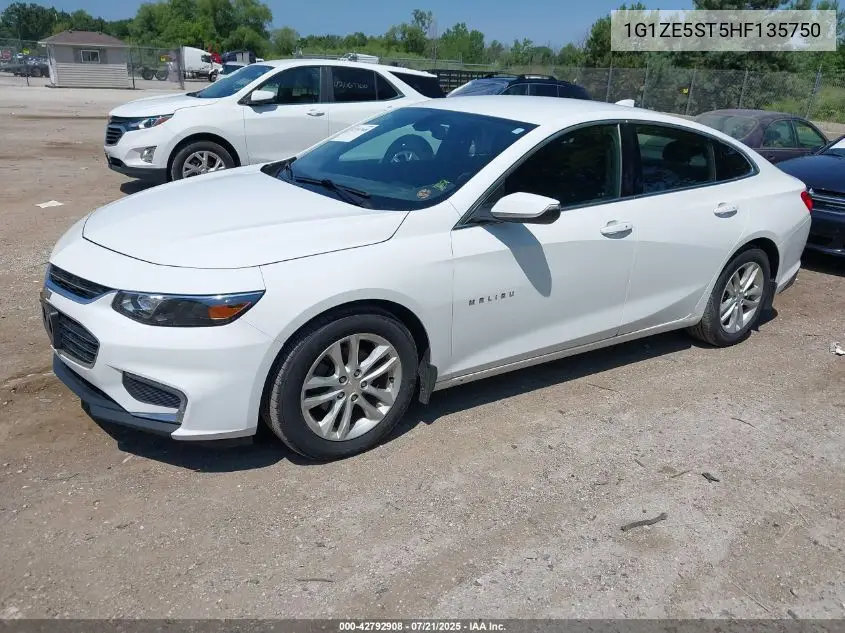 2017 Chevrolet Malibu 1Lt VIN: 1G1ZE5ST5HF135750 Lot: 42792908