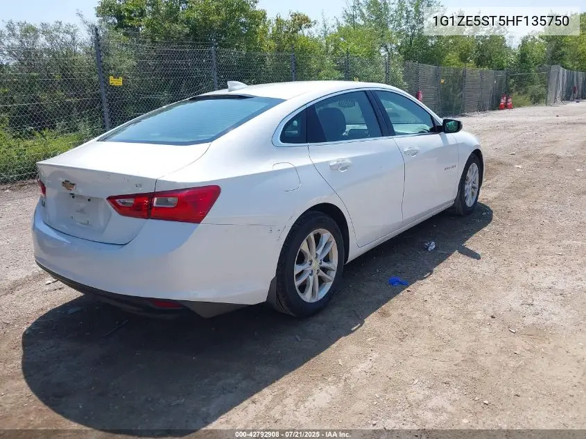 2017 Chevrolet Malibu 1Lt VIN: 1G1ZE5ST5HF135750 Lot: 42792908