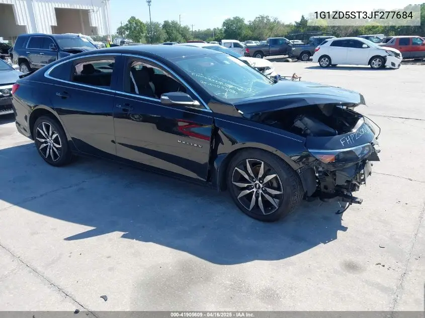 2018 Chevrolet Malibu Lt VIN: 1G1ZD5ST3JF277684 Lot: 41905609