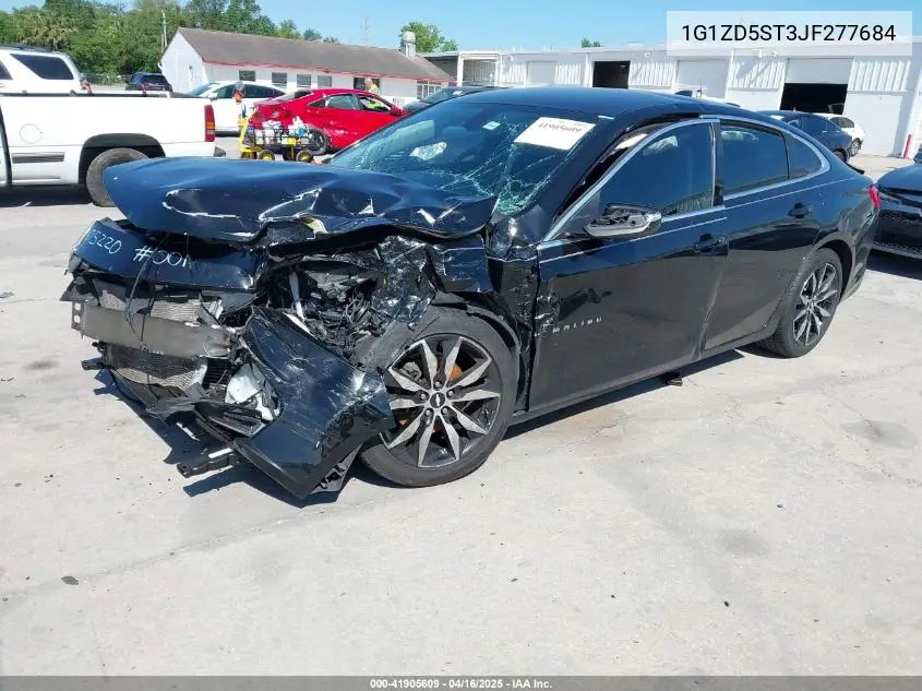 2018 Chevrolet Malibu Lt VIN: 1G1ZD5ST3JF277684 Lot: 41905609