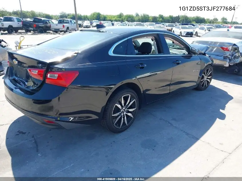 2018 Chevrolet Malibu Lt VIN: 1G1ZD5ST3JF277684 Lot: 41905609