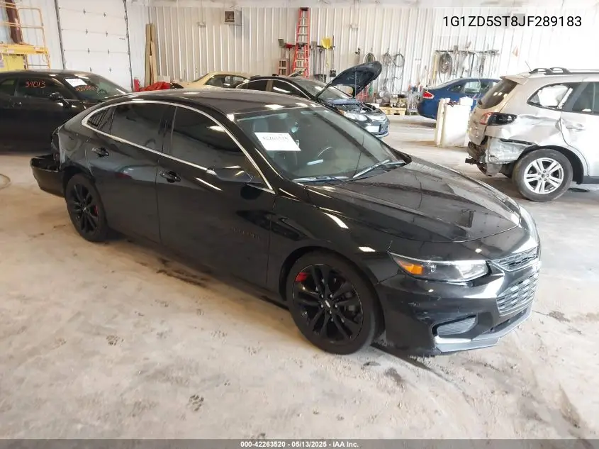 2018 Chevrolet Malibu Lt VIN: 1G1ZD5ST8JF289183 Lot: 42263520