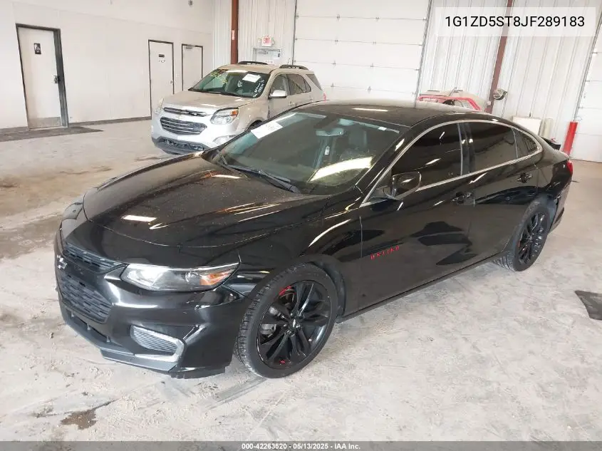 2018 Chevrolet Malibu Lt VIN: 1G1ZD5ST8JF289183 Lot: 42263520