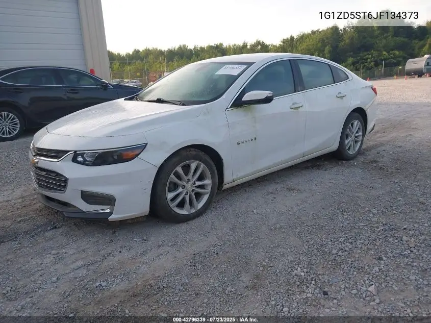 2018 Chevrolet Malibu Lt VIN: 1G1ZD5ST6JF134373 Lot: 42796339