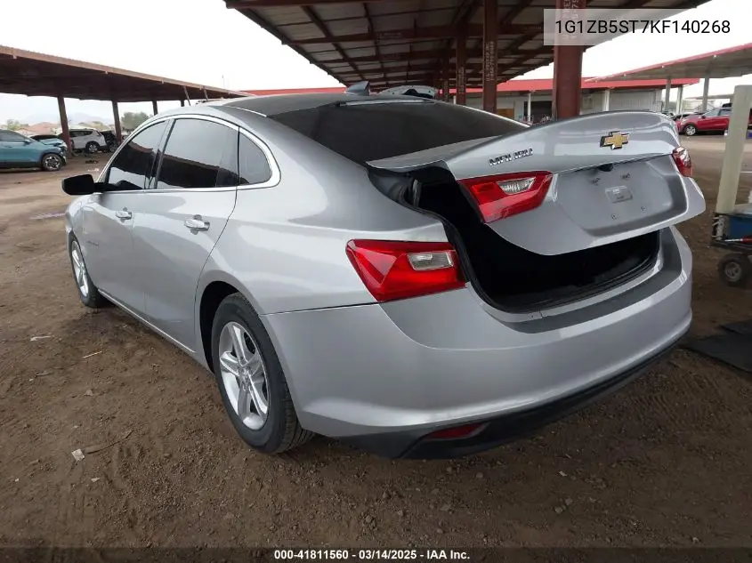 2019 Chevrolet Malibu 1Ls VIN: 1G1ZB5ST7KF140268 Lot: 41811560