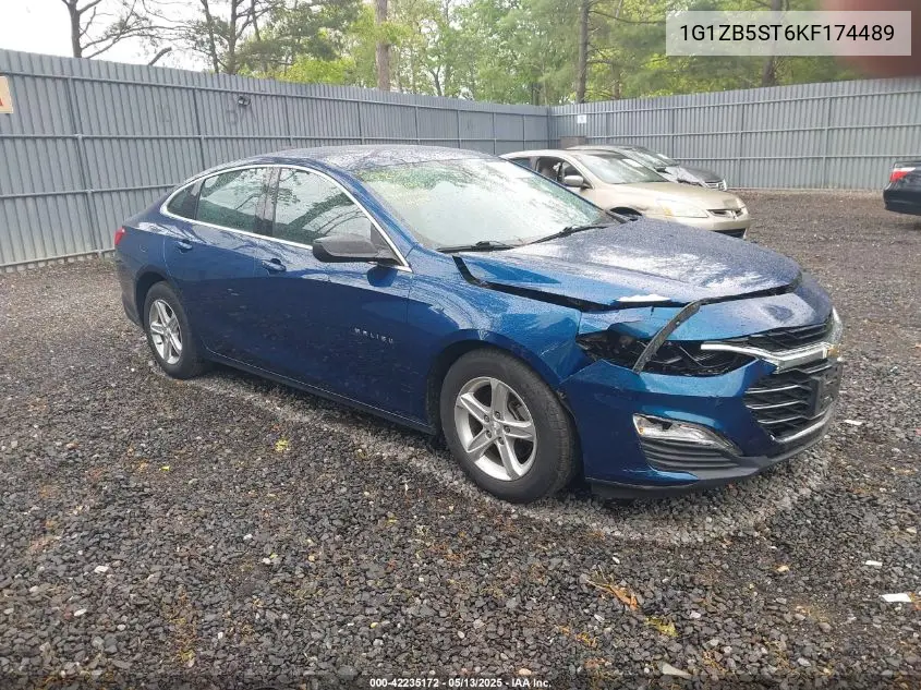 2019 Chevrolet Malibu 1Ls VIN: 1G1ZB5ST6KF174489 Lot: 42235172