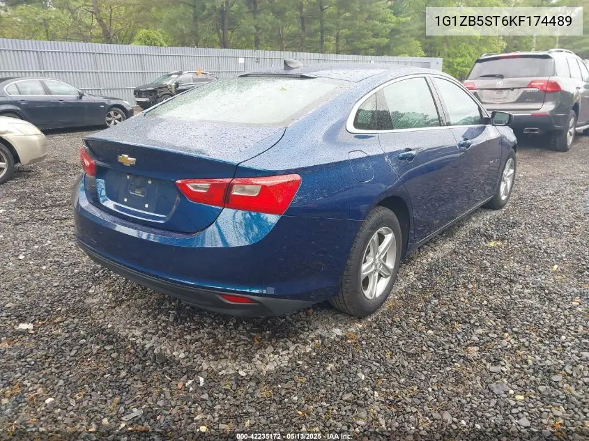 2019 Chevrolet Malibu 1Ls VIN: 1G1ZB5ST6KF174489 Lot: 42235172
