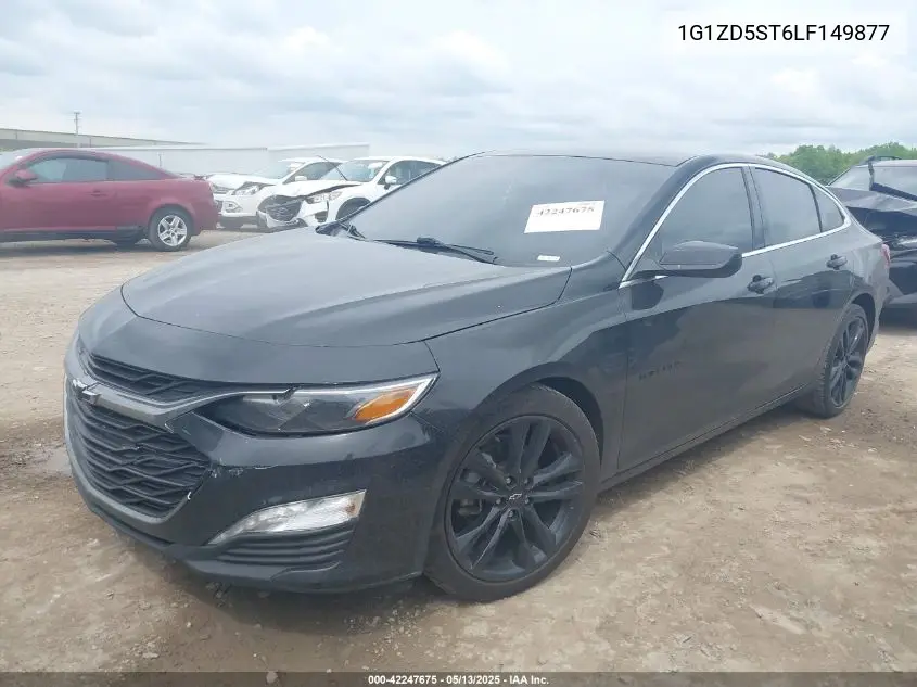2020 Chevrolet Malibu Fwd Lt VIN: 1G1ZD5ST6LF149877 Lot: 42247675
