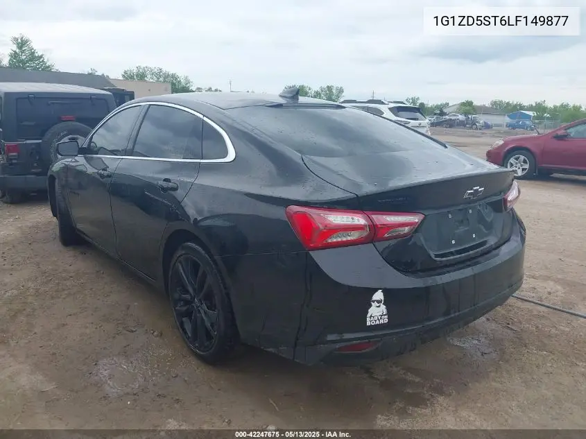 2020 Chevrolet Malibu Fwd Lt VIN: 1G1ZD5ST6LF149877 Lot: 42247675