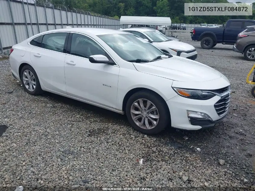2020 Chevrolet Malibu Fwd Lt VIN: 1G1ZD5STXLF084872 Lot: 42634100