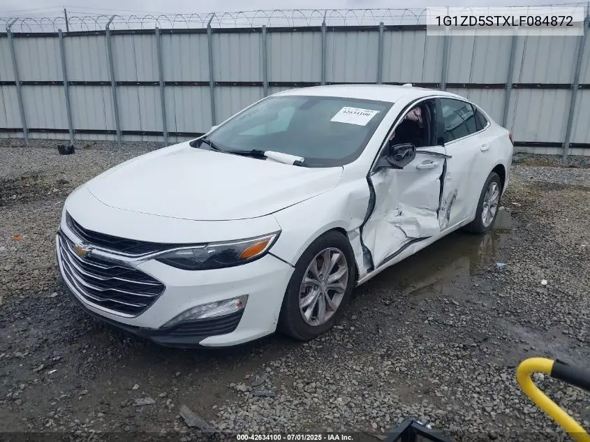 2020 Chevrolet Malibu Fwd Lt VIN: 1G1ZD5STXLF084872 Lot: 42634100