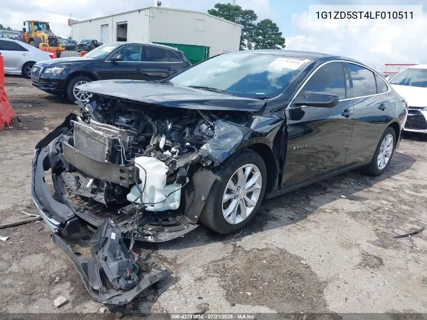 2020 Chevrolet Malibu Fwd Lt VIN: 1G1ZD5ST4LF010511 Lot: 42781850
