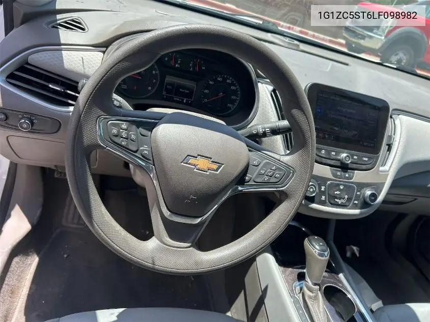 2020 Chevrolet Malibu Fwd 1Fl VIN: 1G1ZC5ST6LF098982 Lot: 42832732