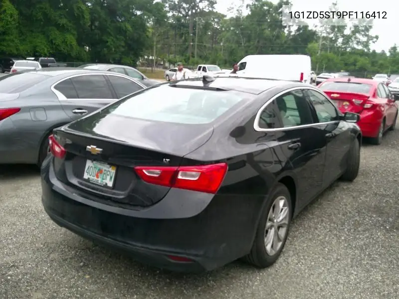 2023 Chevrolet Malibu Lt VIN: 1G1ZD5ST9PF116412 Lot: 42271857