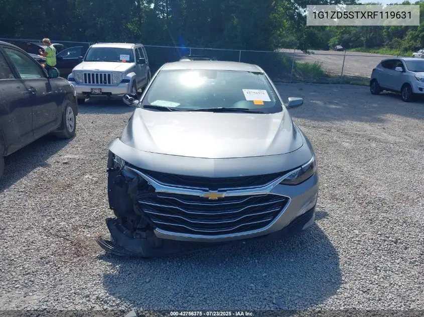 2024 Chevrolet Malibu Fwd 1Lt VIN: 1G1ZD5STXRF119631 Lot: 42756375