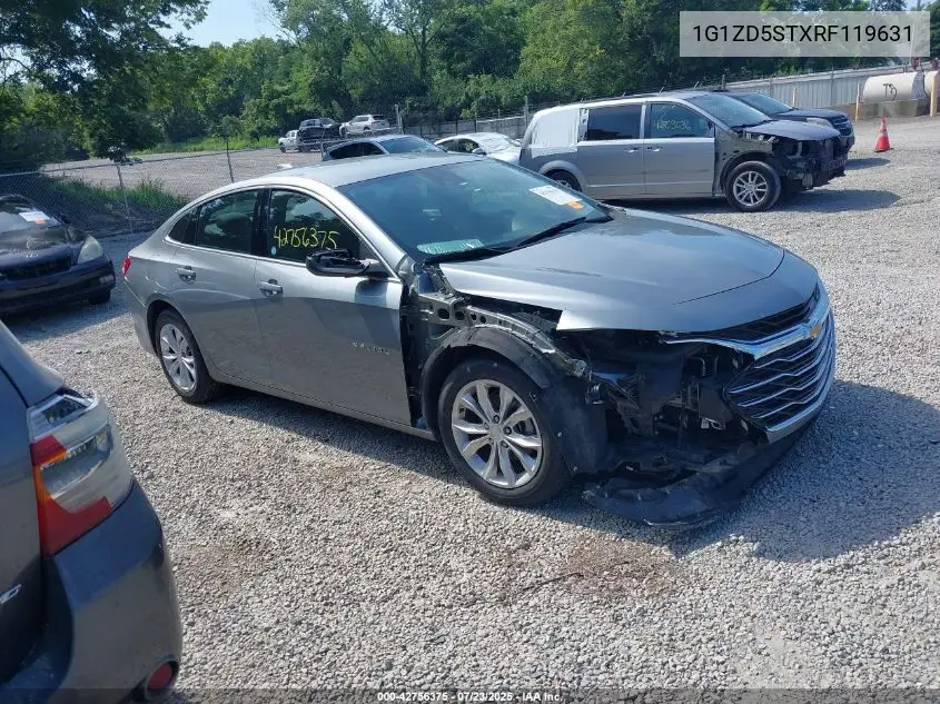 2024 Chevrolet Malibu Fwd 1Lt VIN: 1G1ZD5STXRF119631 Lot: 42756375