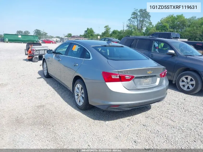 2024 Chevrolet Malibu Fwd 1Lt VIN: 1G1ZD5STXRF119631 Lot: 42756375