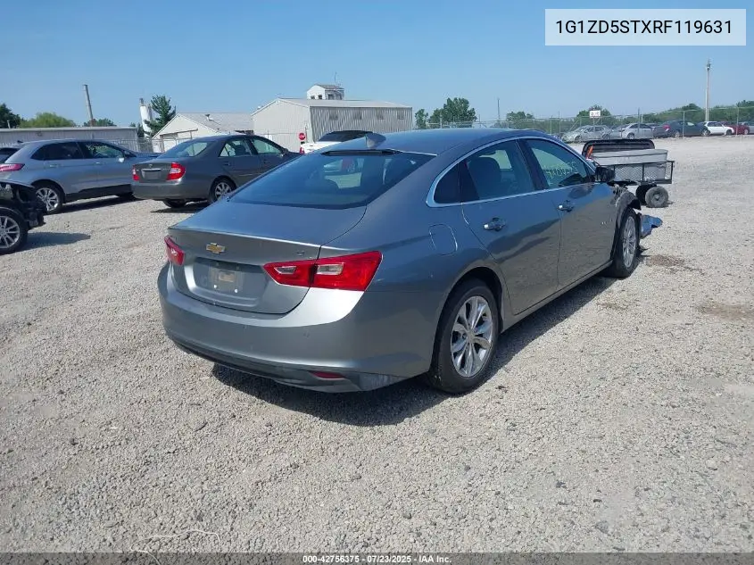 2024 Chevrolet Malibu Fwd 1Lt VIN: 1G1ZD5STXRF119631 Lot: 42756375