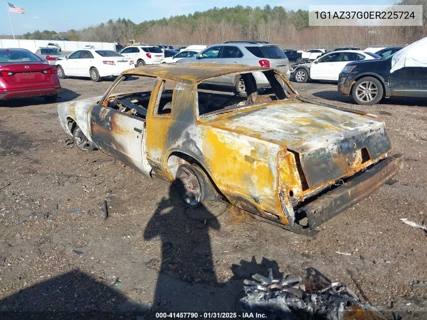 1984 Chevrolet Monte Carlo VIN: 1G1AZ37G0ER225724 Lot: 41457790