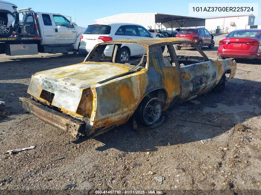 1984 Chevrolet Monte Carlo VIN: 1G1AZ37G0ER225724 Lot: 41457790