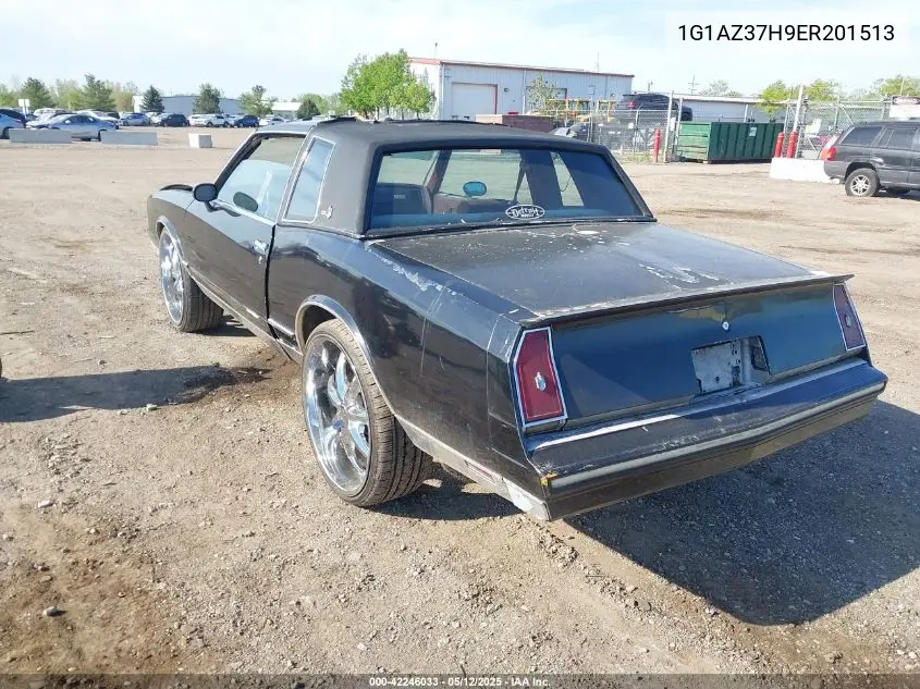 1984 Chevrolet Monte Carlo VIN: 1G1AZ37H9ER201513 Lot: 42246033