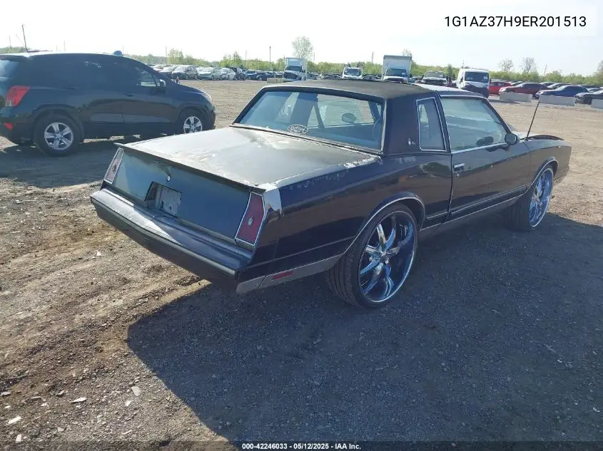 1984 Chevrolet Monte Carlo VIN: 1G1AZ37H9ER201513 Lot: 42246033
