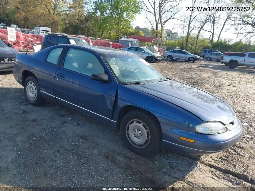 1995 Chevrolet Monte Carlo Ls VIN: 2G1WW12M8S9225752 Lot: 42006117