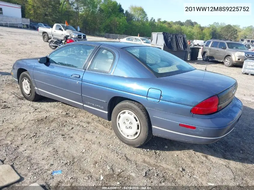 1995 Chevrolet Monte Carlo Ls VIN: 2G1WW12M8S9225752 Lot: 42006117