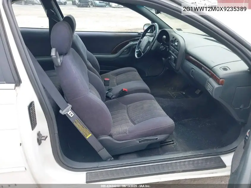 1999 Chevrolet Monte Carlo Ls VIN: 2G1WW12M0X9235389 Lot: 42434213