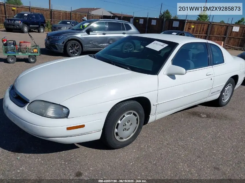 1999 Chevrolet Monte Carlo Ls VIN: 2G1WW12M2X9285873 Lot: 42537198