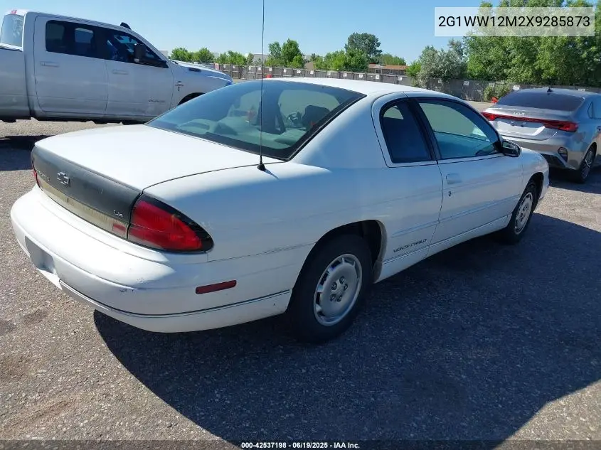 1999 Chevrolet Monte Carlo Ls VIN: 2G1WW12M2X9285873 Lot: 42537198