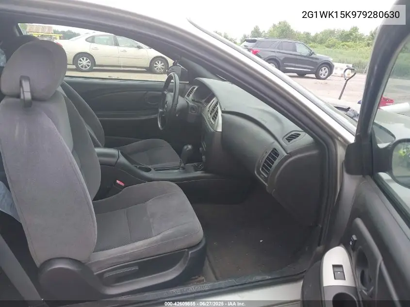2007 Chevrolet Monte Carlo Lt VIN: 2G1WK15K979280630 Lot: 42609855