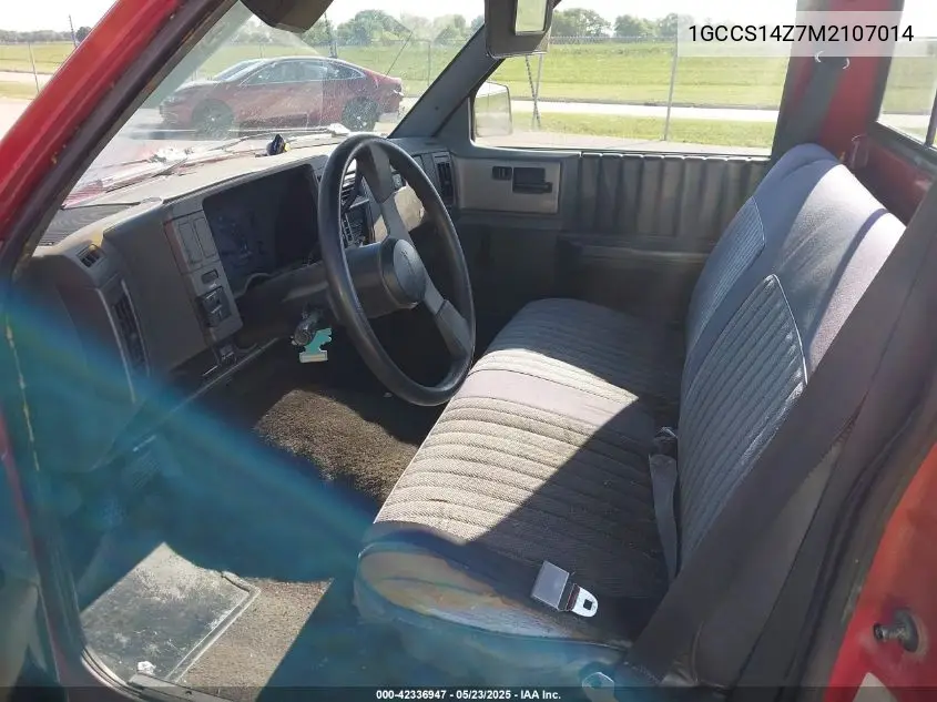 1991 Chevrolet Blazer S10 VIN: 1GCCS13Z7M2107014 Lot: 42336947
