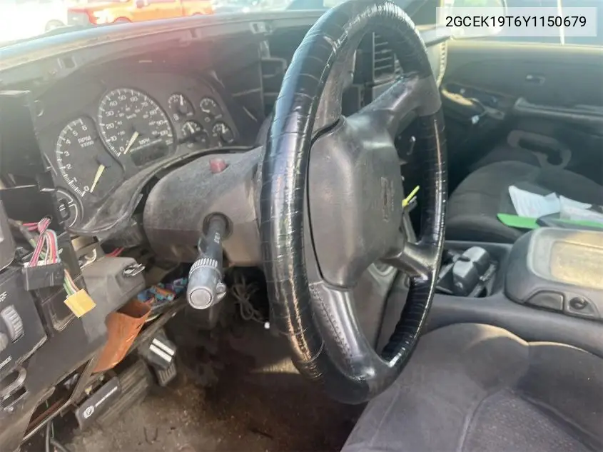 2gcek19t6y1150679 2GCEK19T6Y1150679 2000 Chevrolet Silverado 1500 Ls