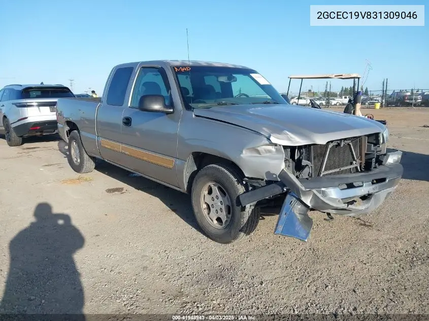 2003 Chevrolet Silverado 1500 Ls VIN: 2GCEC19V831309046 Lot: 41948943